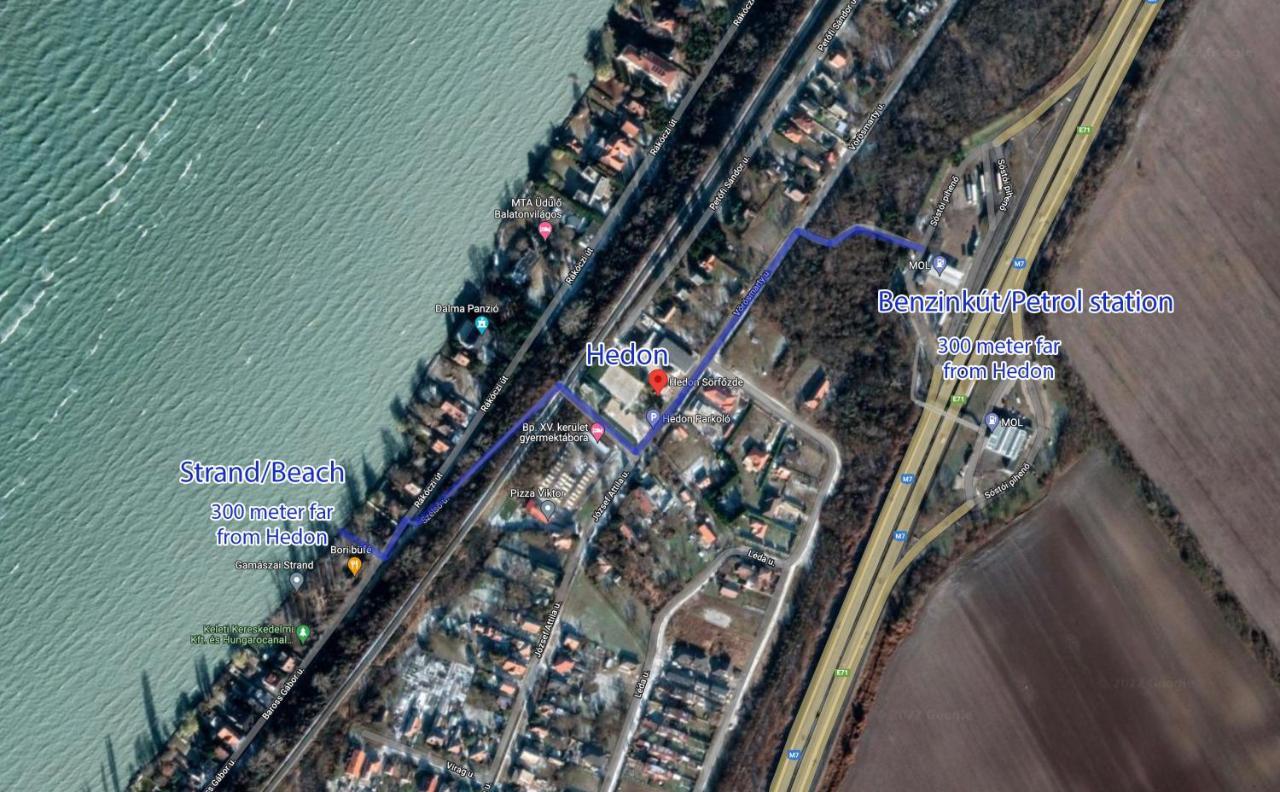 Hedon Brewery Apartments - 200 Meter To The Beach Balatonvilágos Dış mekan fotoğraf